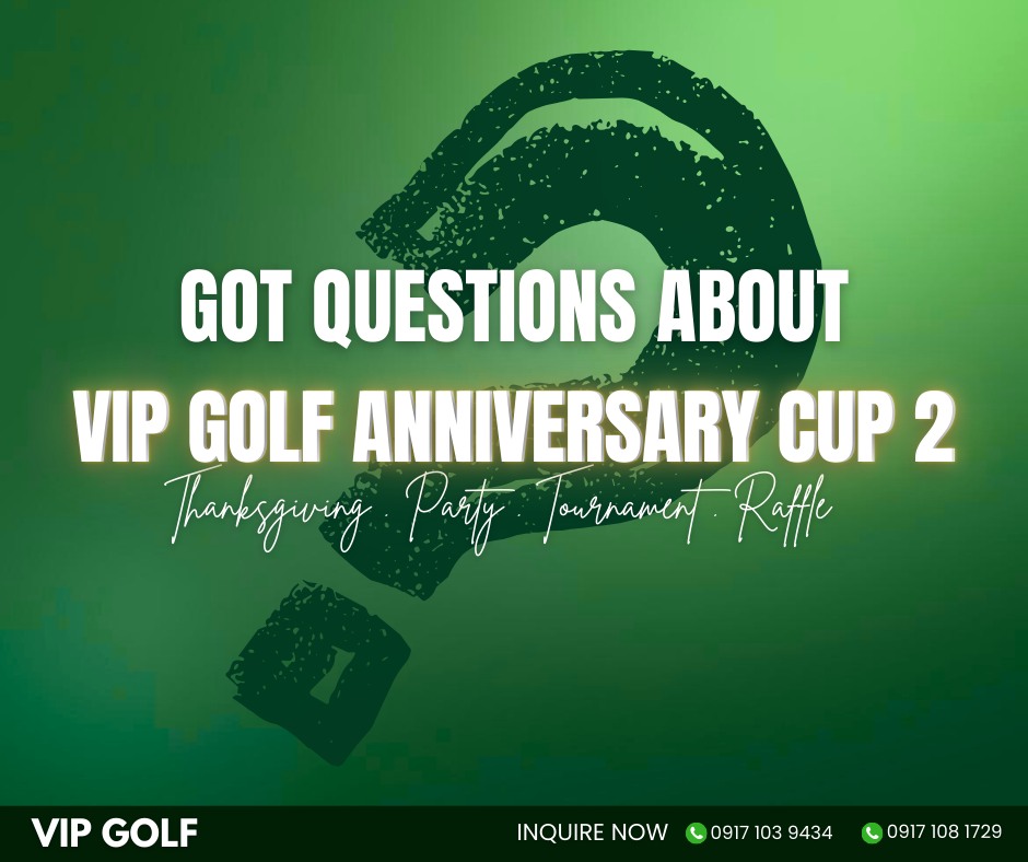 VIP Golf PH - Find all the details in our FAQs and get... | Facebook