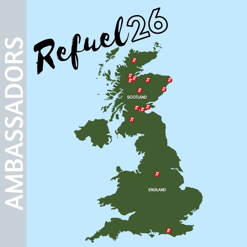 The Refuel - Where are you on this map? - would you be an ambassador ...