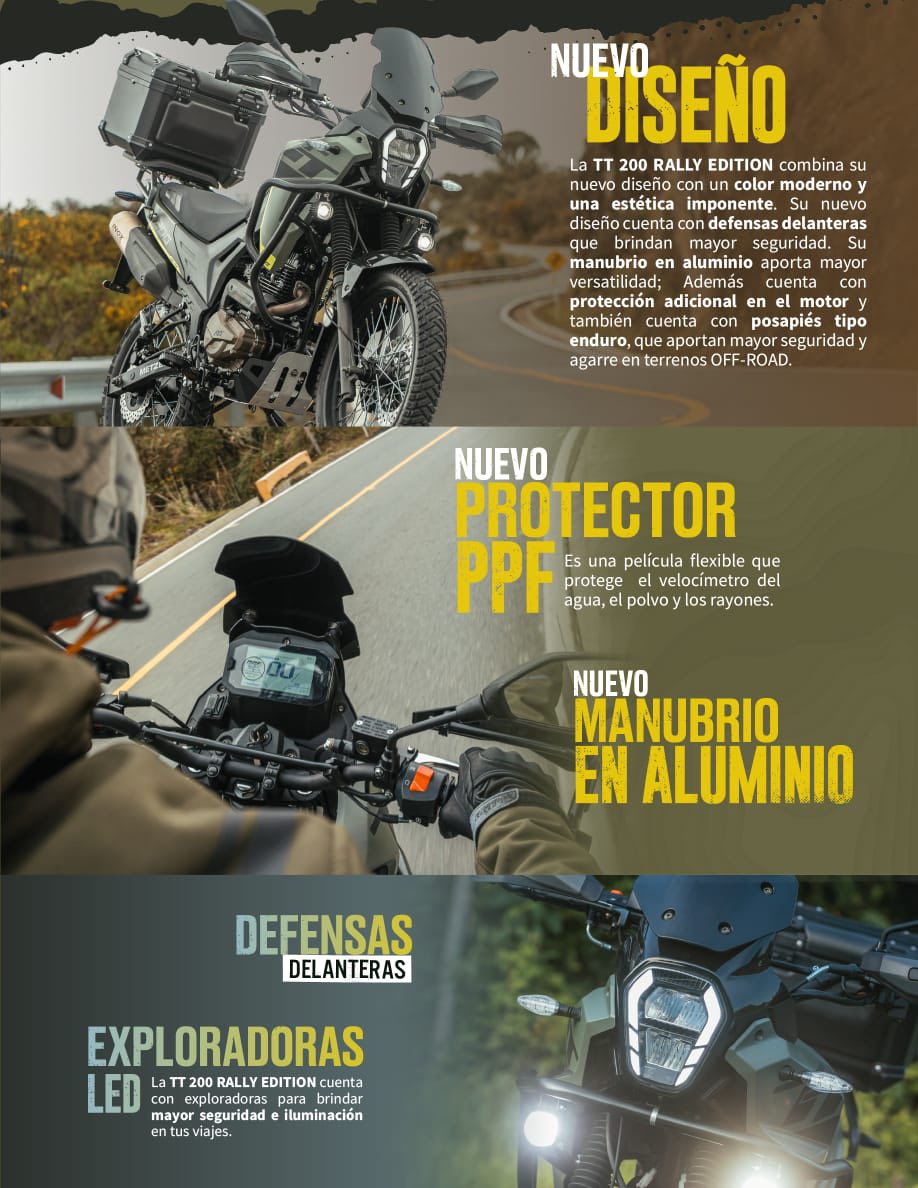 AKT - NUEVA AKT TT200 RALLY ¡Ya llegó a Inversiones Agromotos San José ...