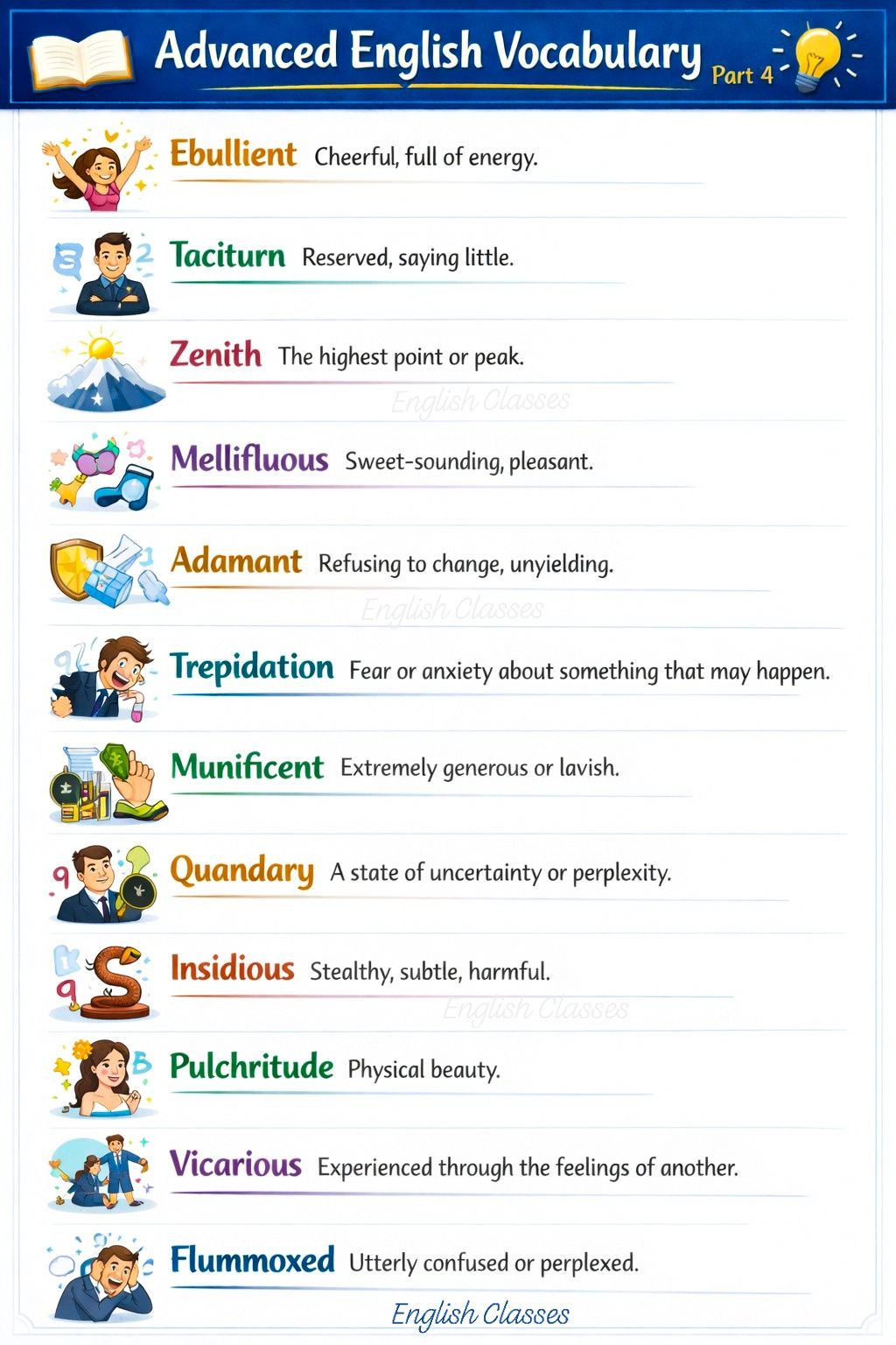 English - Advanced English vocabulary | Facebook
