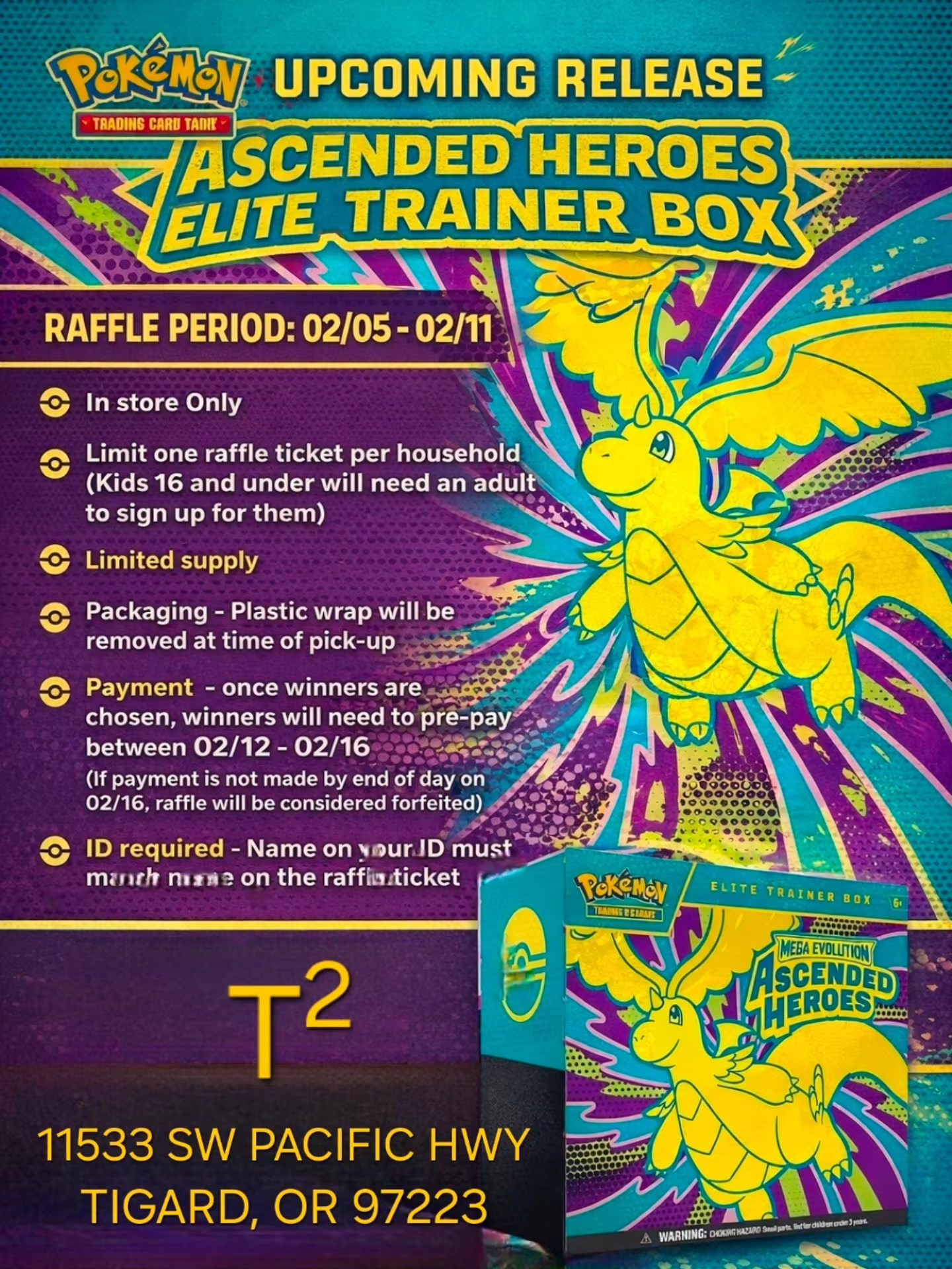 📢⚠️ Information on the... - T2 Trading Cards & Collectibles | Facebook