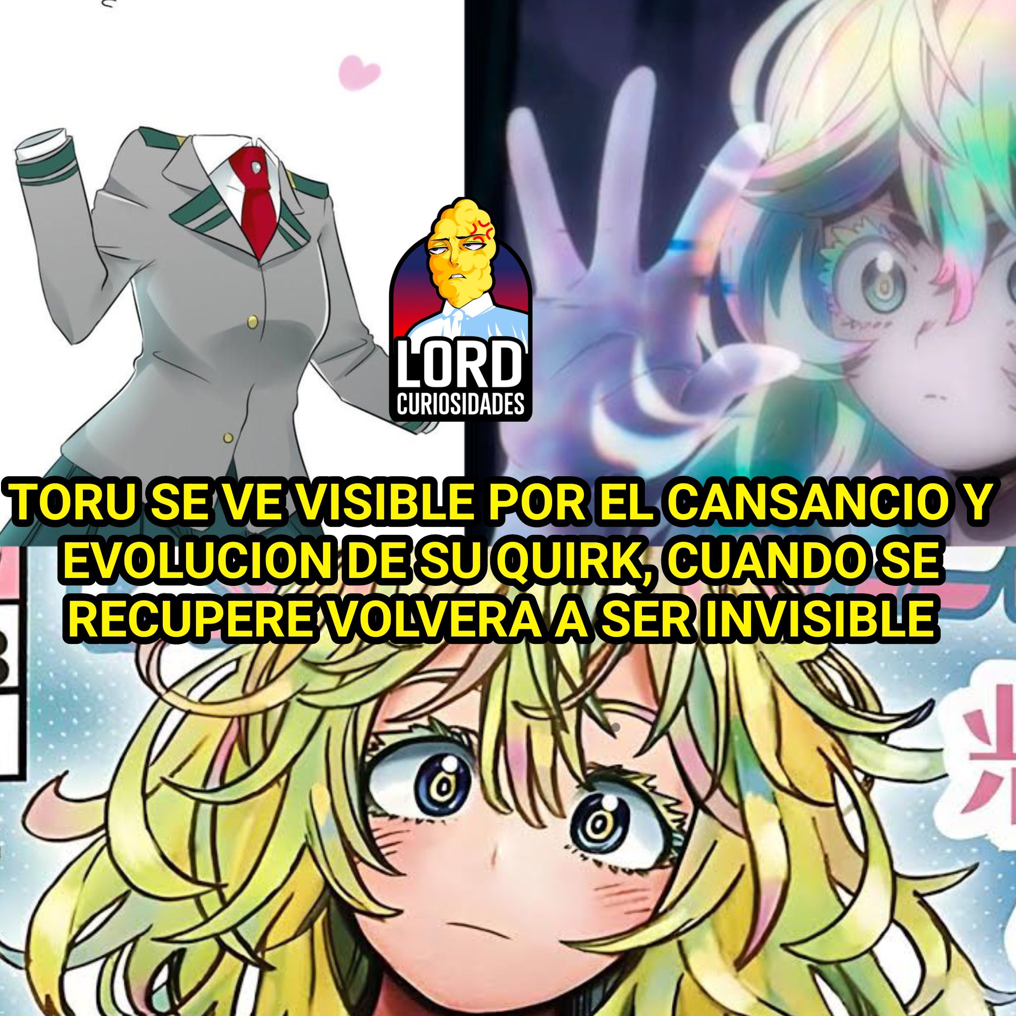 Lord - Por qué toru no es transparente? Durante todo el manga nos ...