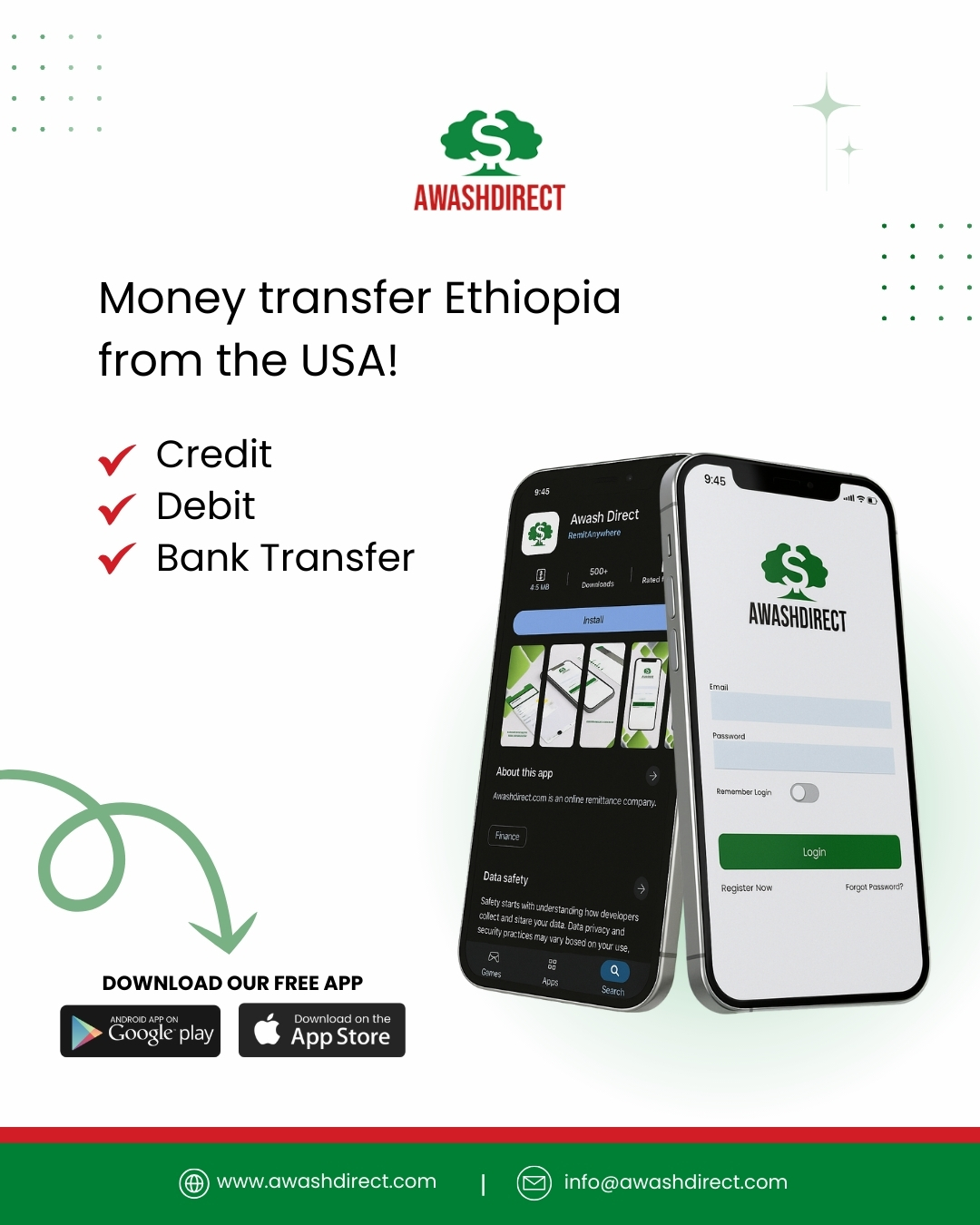 Awash Direct - Send Remittance Online | SeaTac WA