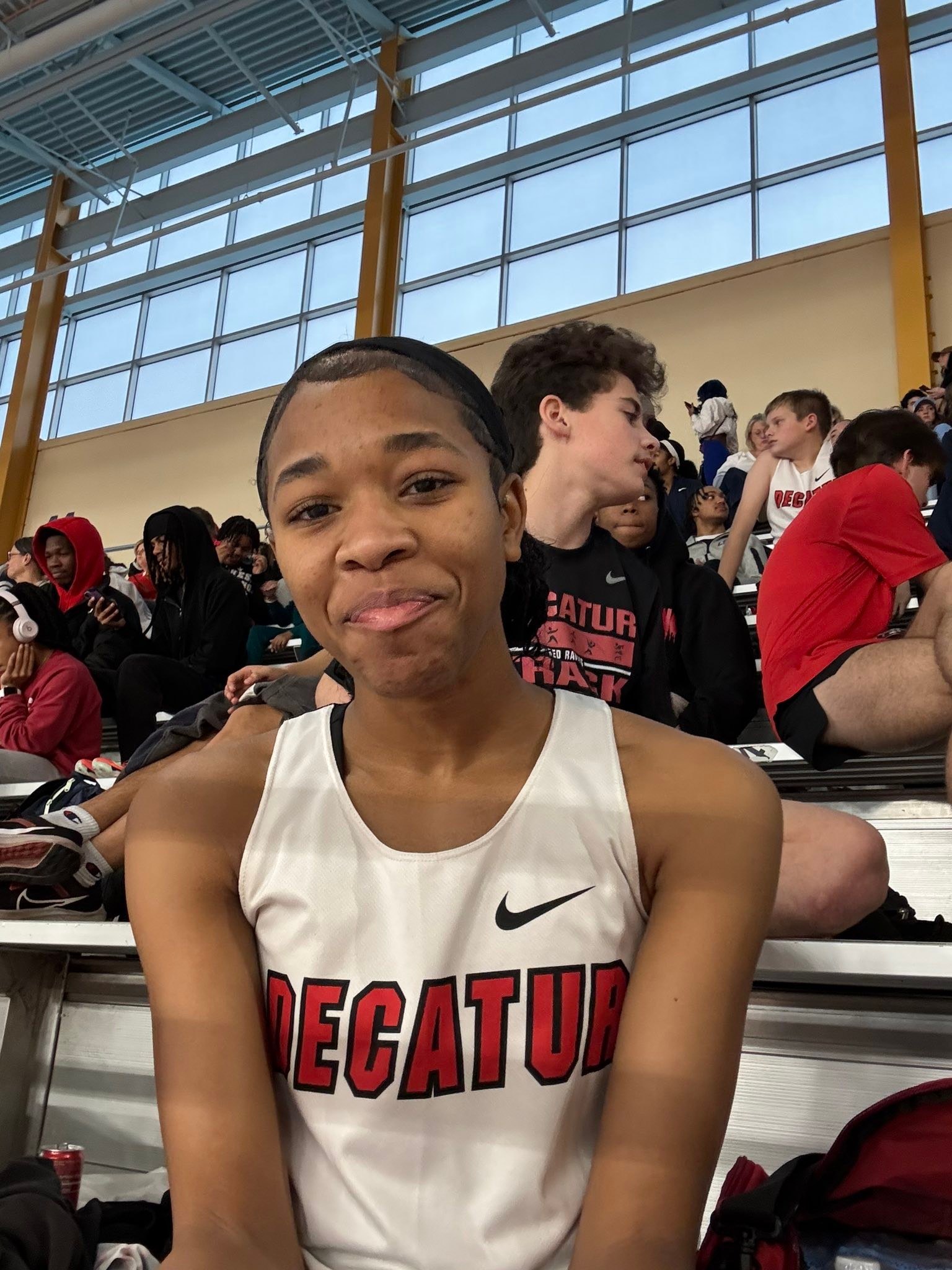 Decatur - That smile you get when you set a school record in your first ...