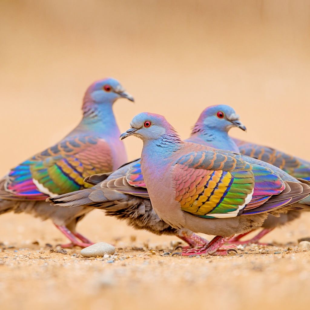 Nature - Shimmering with subtle beauty, the Common Bronzewing is one of ...