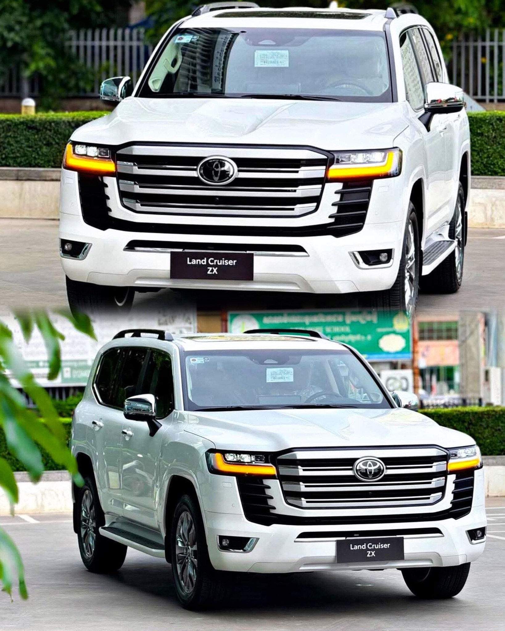 Toyota Land Cruiser 300 off-road vehicle