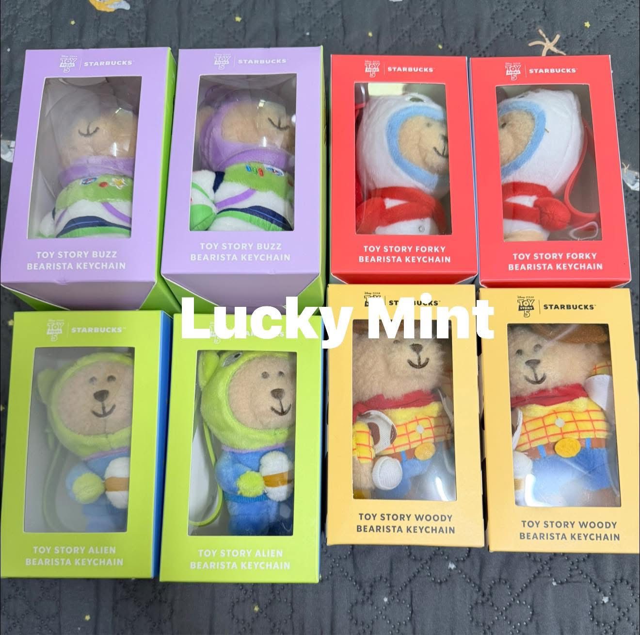 ? Starbucks x Toy Story Bearista Keychain?✨ มีของนะคะ เผื่อมีใจ 