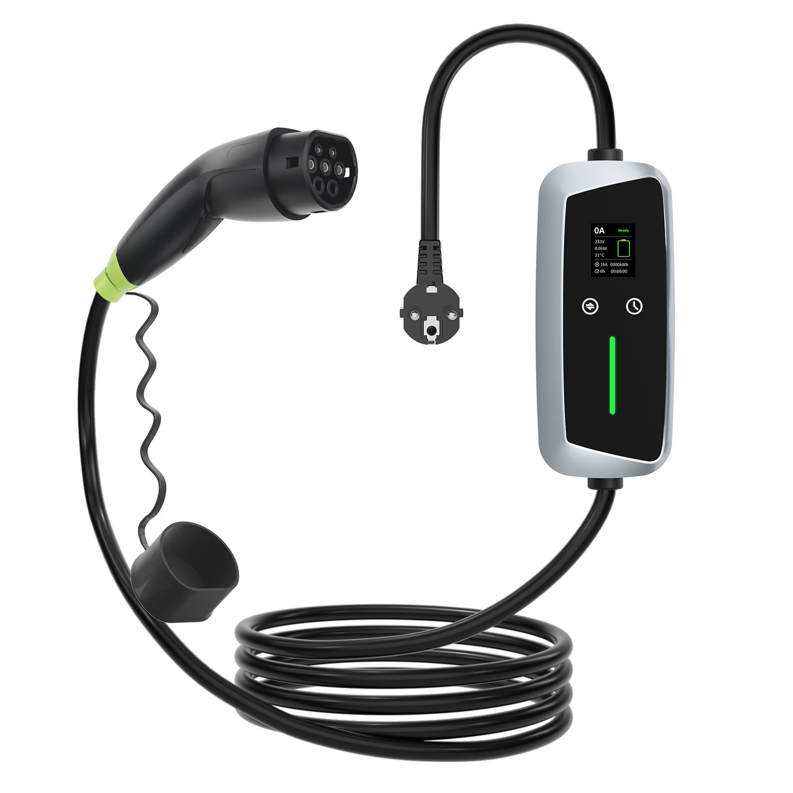 type 2 13A for UK power plug with temperature sensor, for high ...