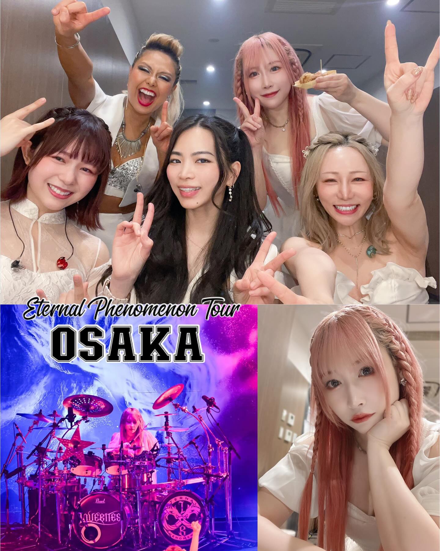 Haruna ✌🏻💓 #osaka 😍 LOVEBITES 💓 LOVEBITES France 🐺