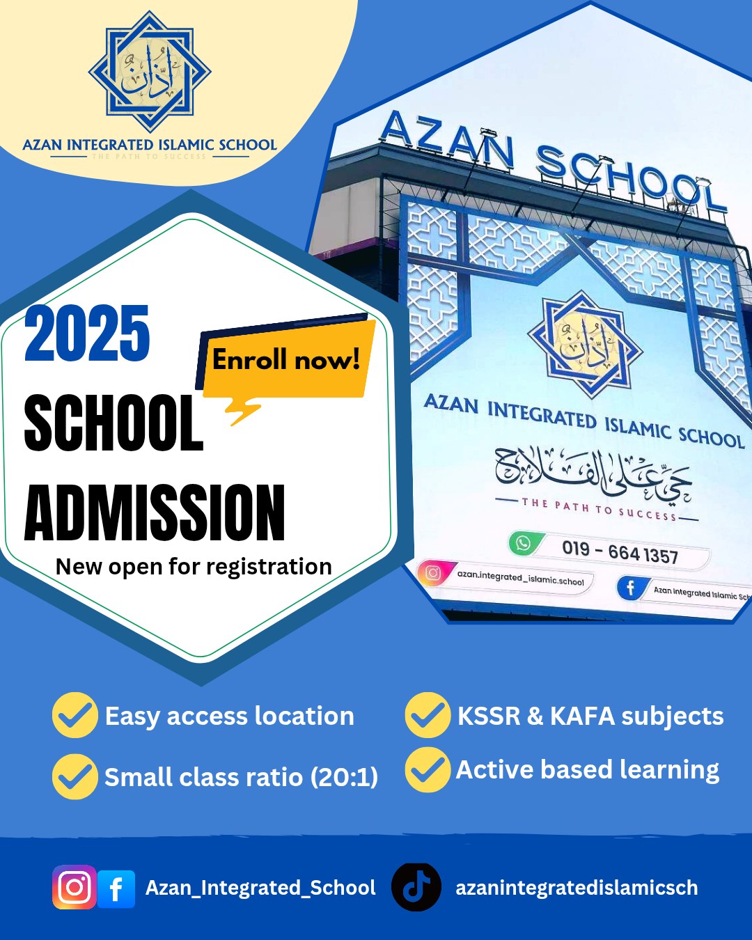 Azan - 📣 Admission for 2026 is NOW OPEN! Give your child the gift of a ...