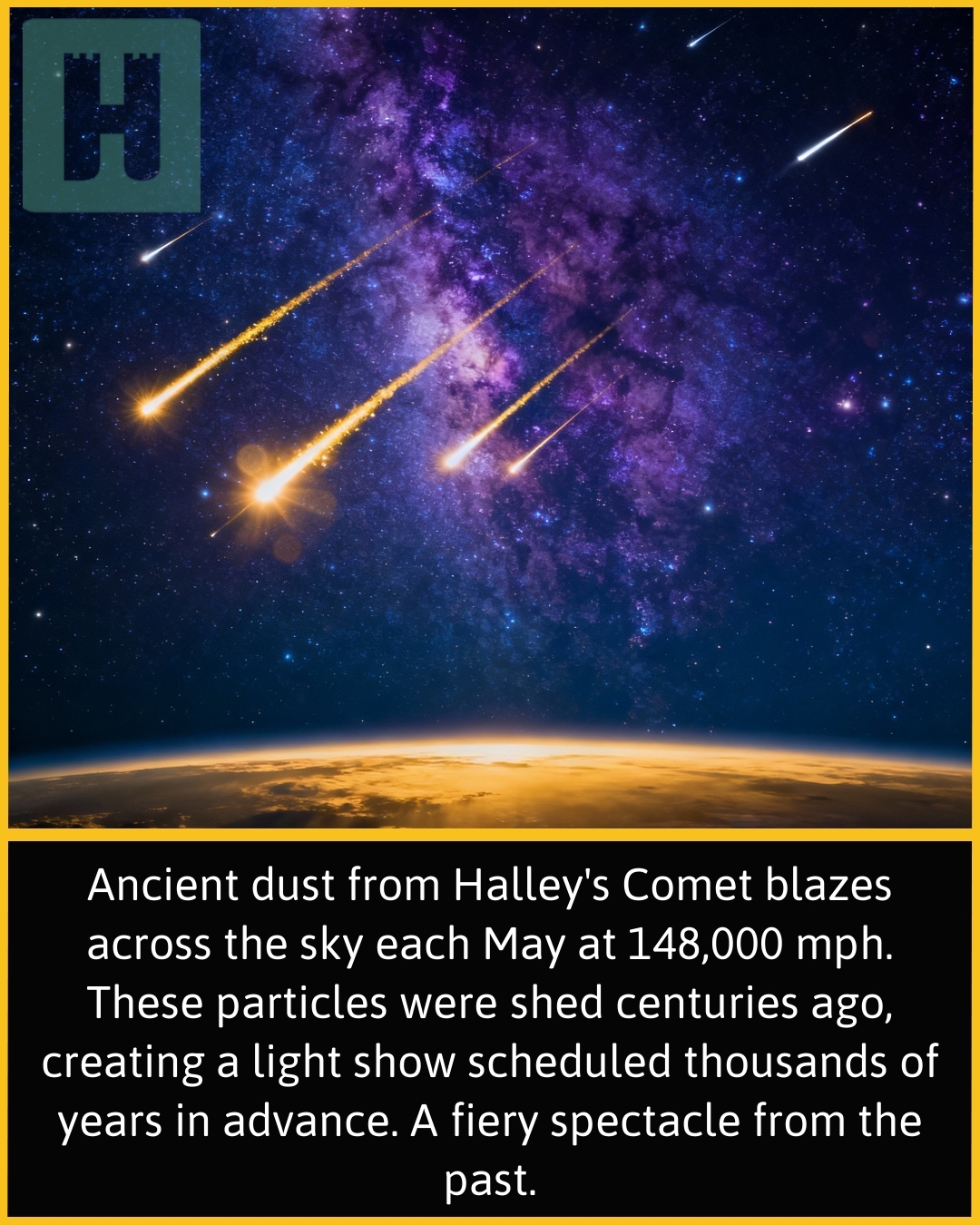 History - Every May, ancient cosmic debris puts on a show that was ...