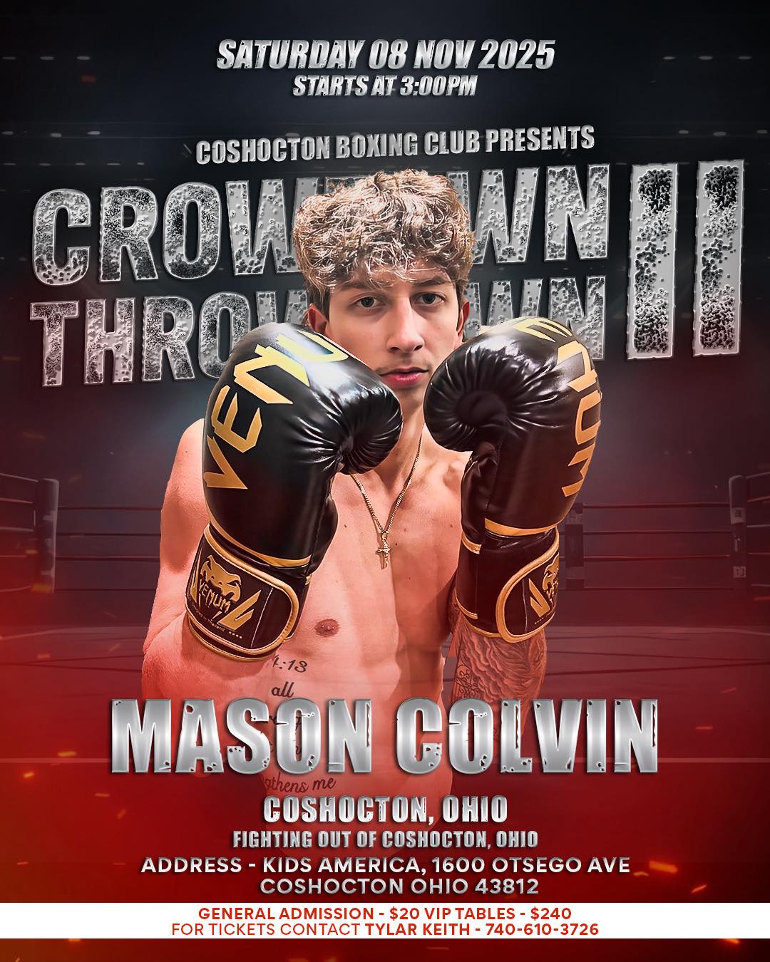 Coshocton - General Admission will be sold at the door!!!!!!!! Show up ...
