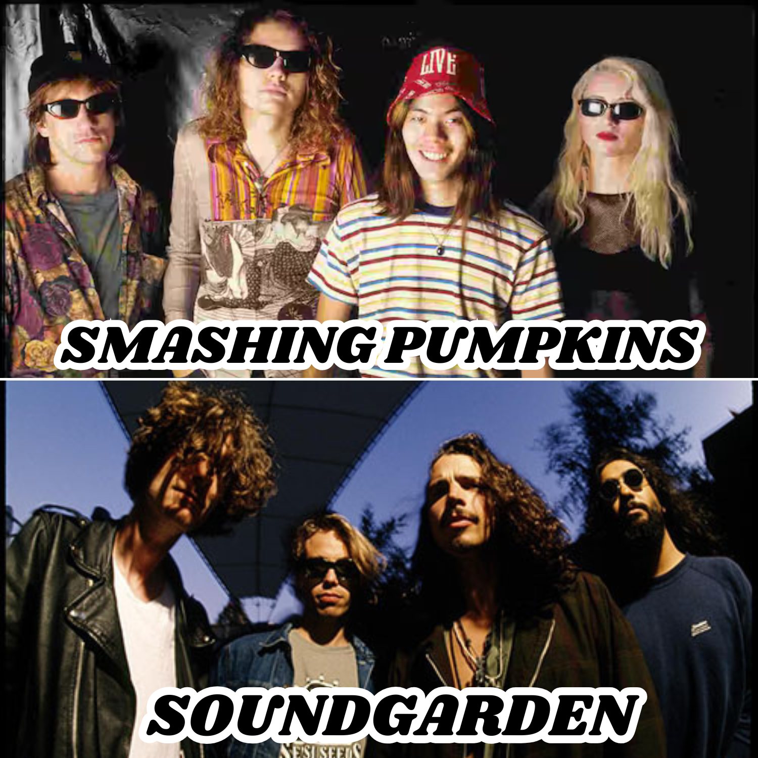 👍The Smashing Pumpkins / ❤️ Nirvana The Smashing Pumpkins are