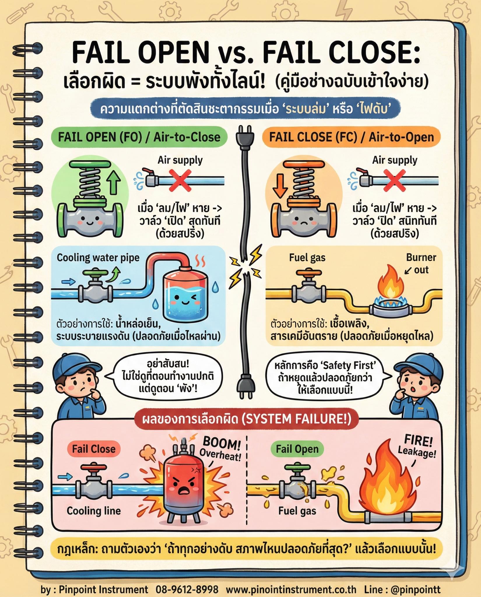 โรงงานอุตสาหกรรม | 🚨 FAIL OPEN vs FAIL CLOSE เลือกผิด | Facebook