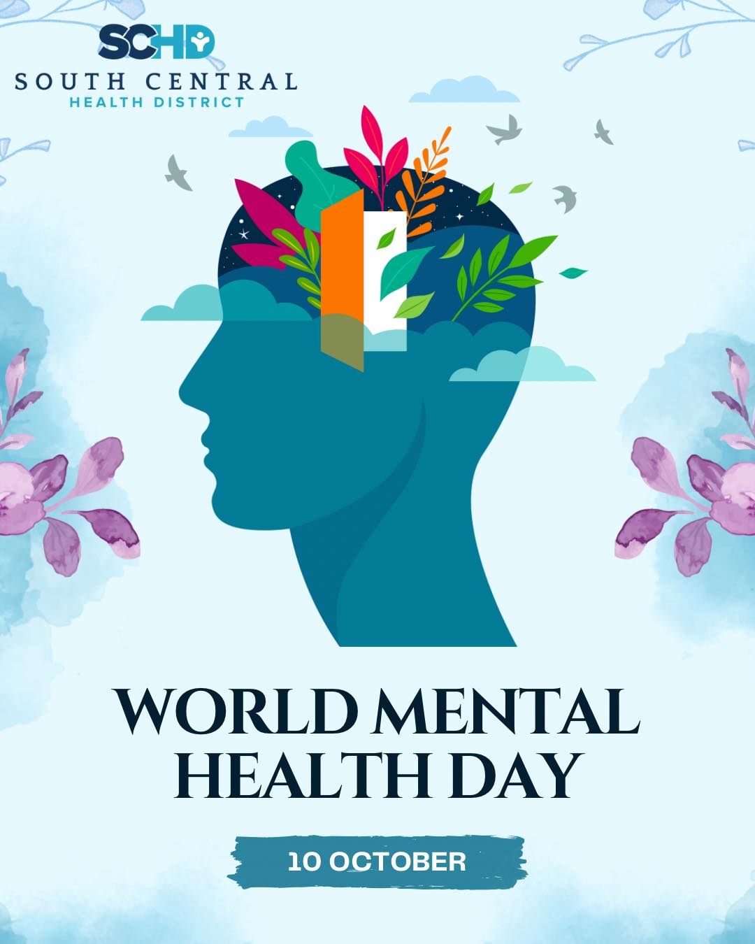 South - 🌎 World Mental Health Day 2025 🌻 Today is a reminder that your ...