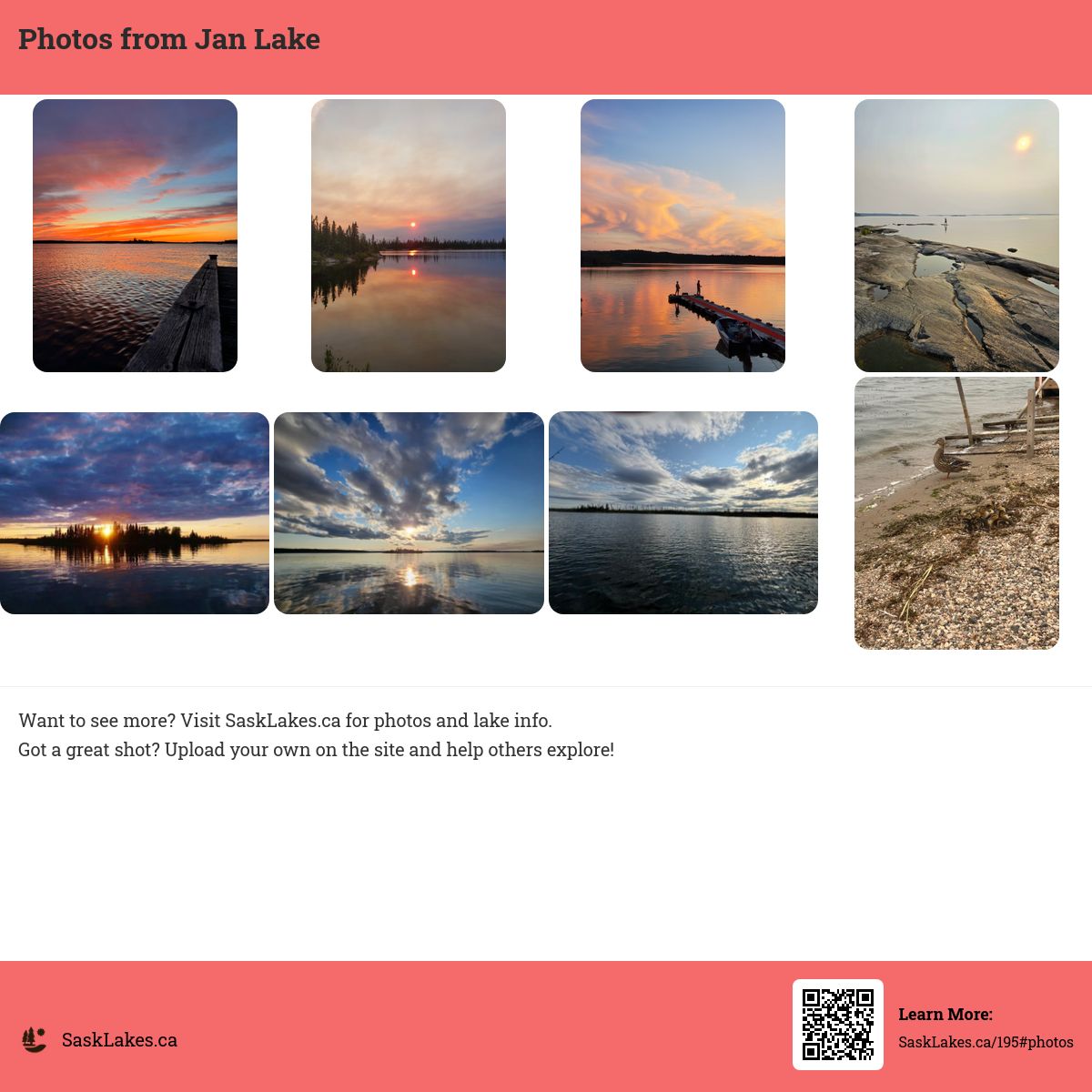 SaskLakes.ca - See more photos of Jan Lake and upload your own at https ...
