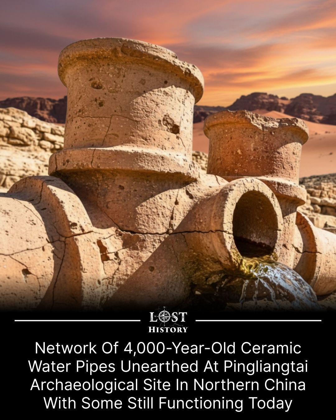 Lost - At the Pingliangtai archaeological site in northern China ...