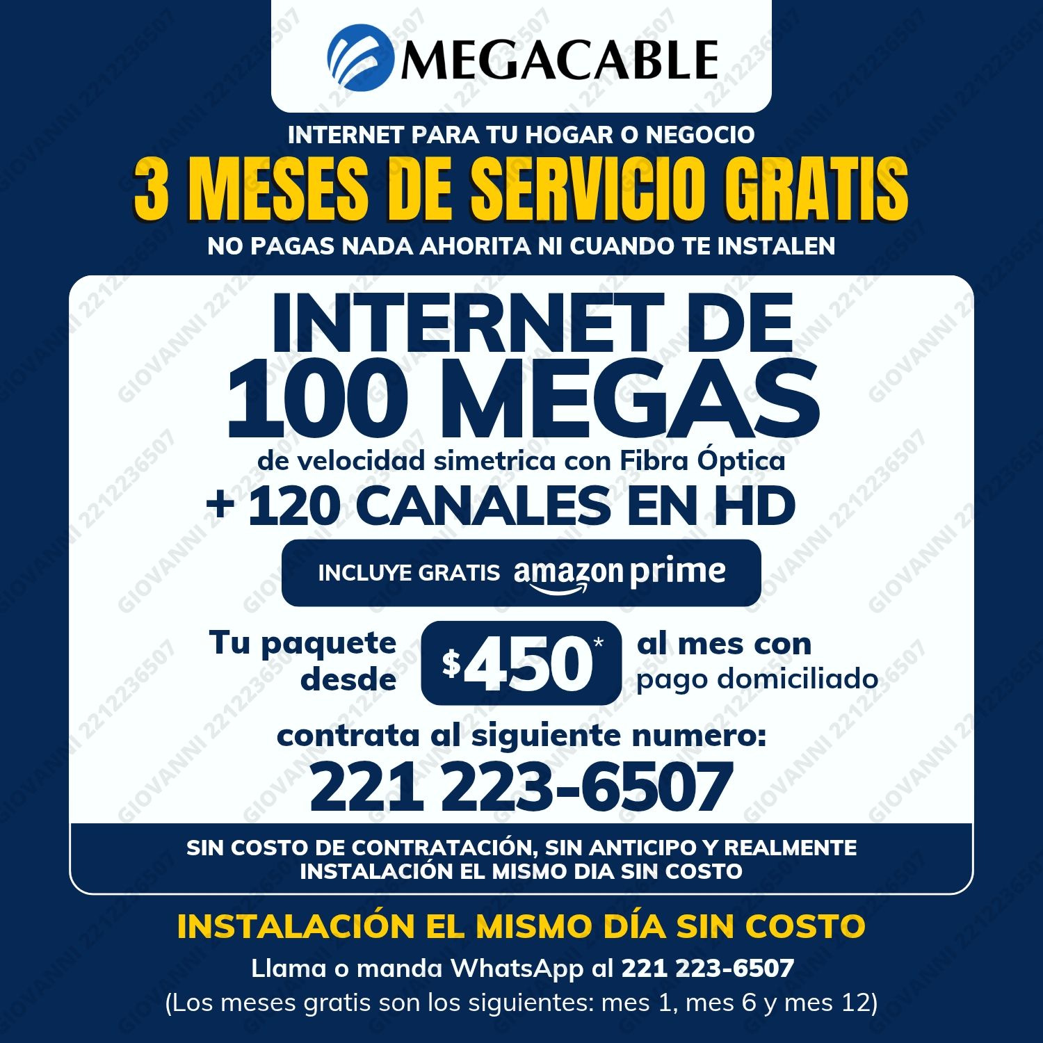 Giovanni Asesor de Megacable | Puebla