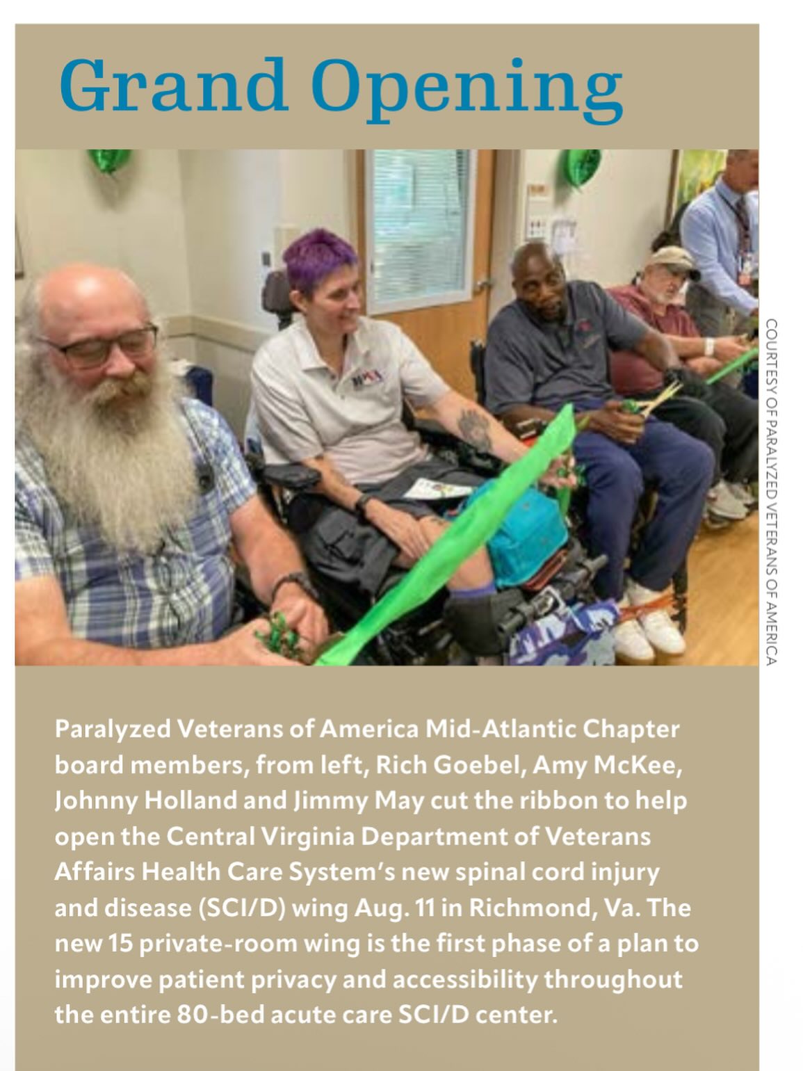 Paralyzed Veterans of America Mid-Atlantic Chapter