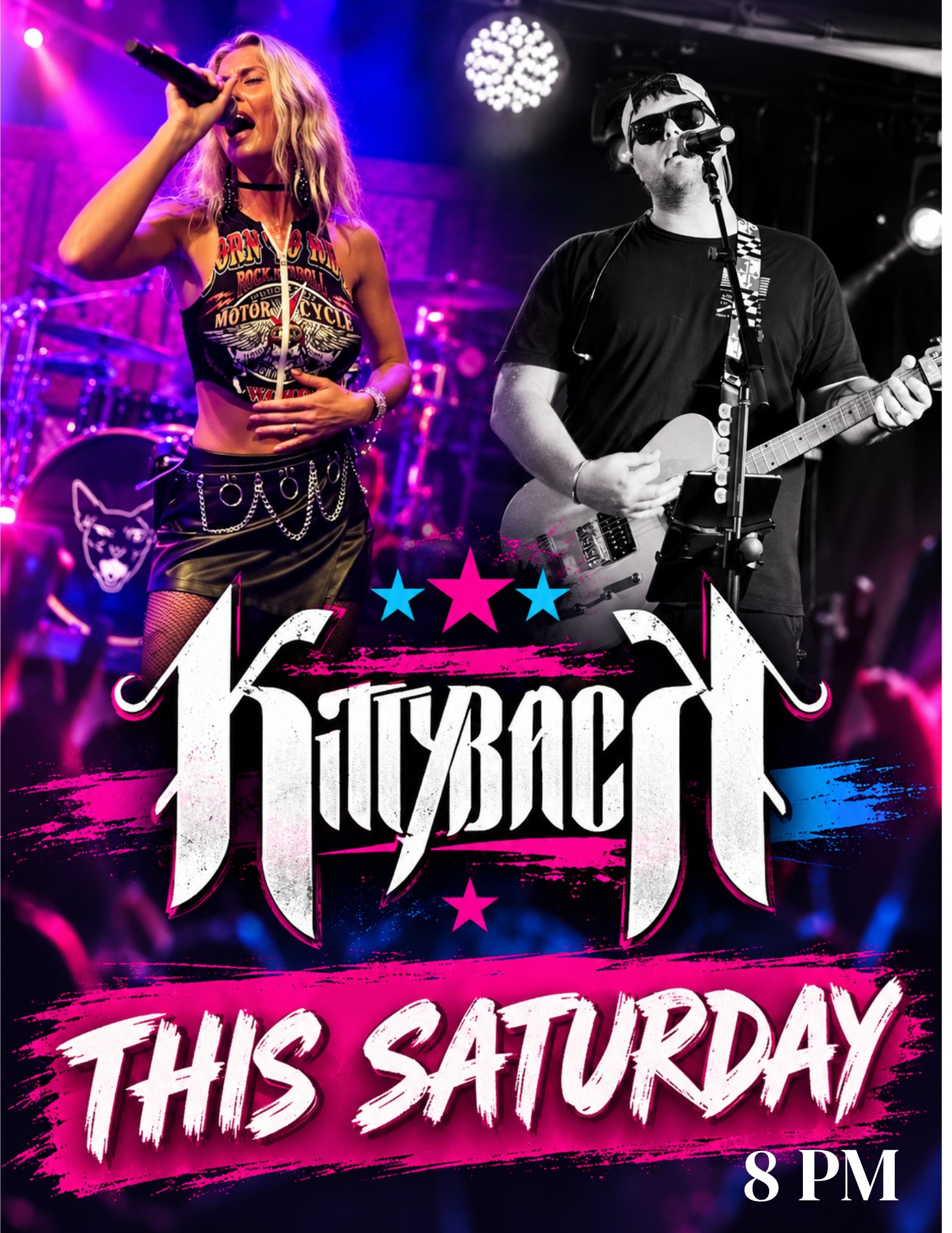 Kittyback live at X-Golf Eldersburg this Saturday