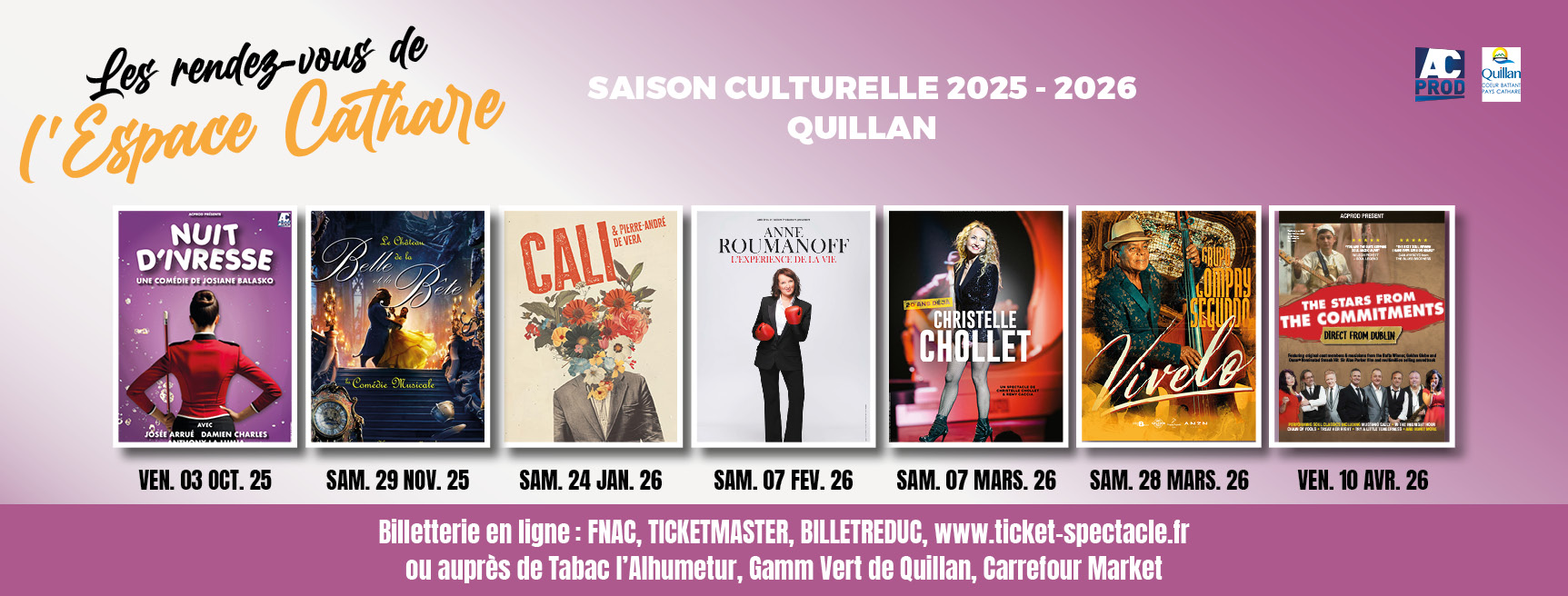 Spectacles à Quillan | Quillan