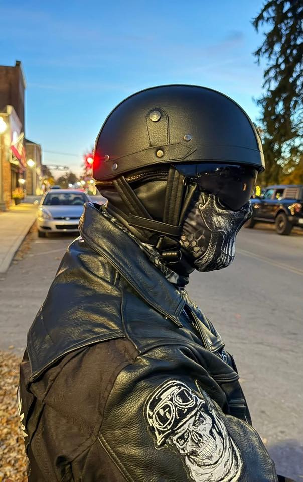 aa wearing german biker helmet RUANLOV Vintage Motorcycle Half Helmet, ECE/DOT Approved Adult Men Women Retro Open Face Helmet, with Adjustable Quick Release Buckle, for Bicycle Cruiser Scooter (A L) : Everything Else Why do bikers wear German
