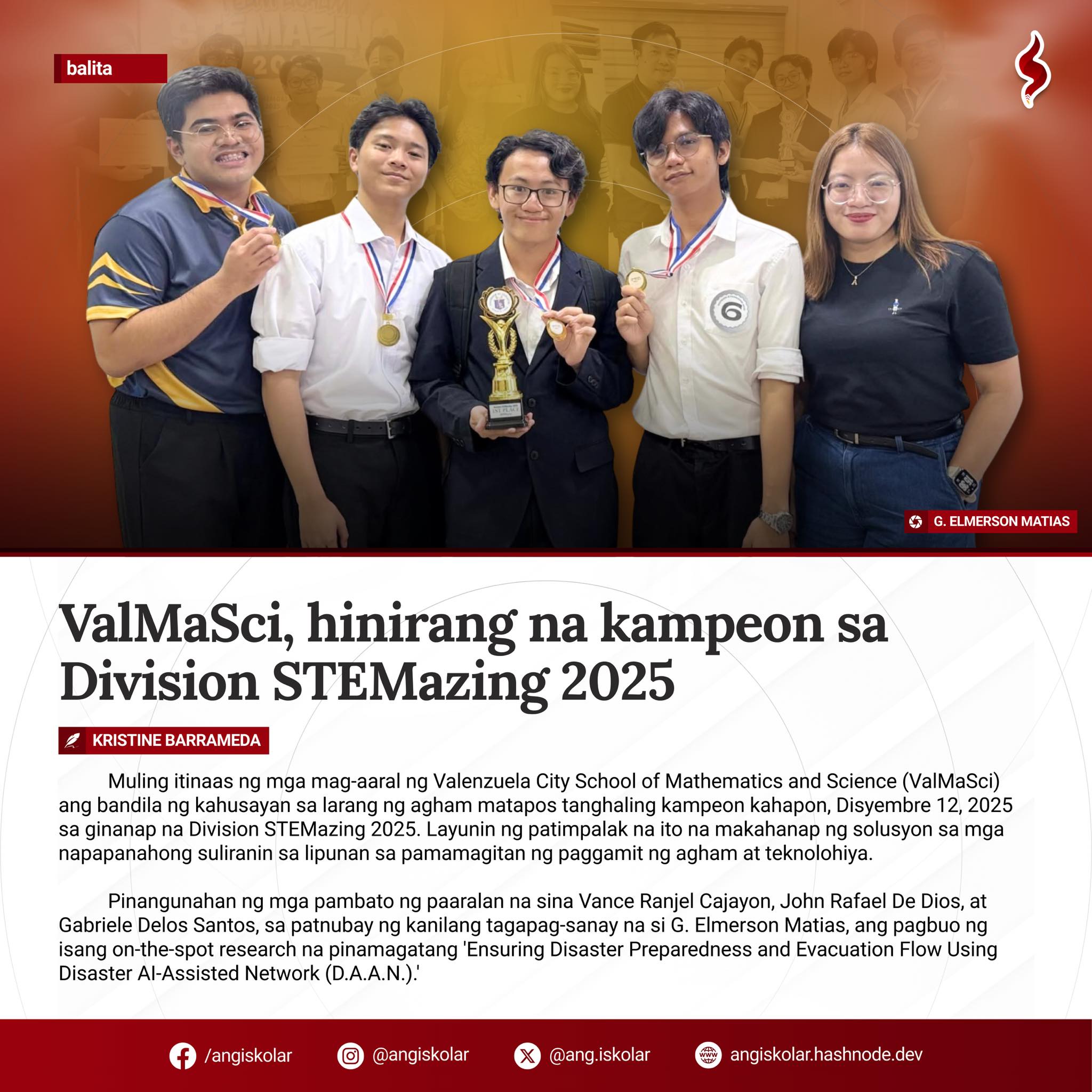 Ang Iskolar | Valenzuela