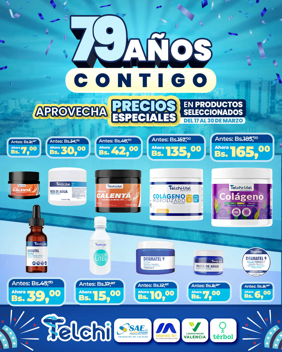 Farmacias Telchi | Santa Cruz de la Sierra