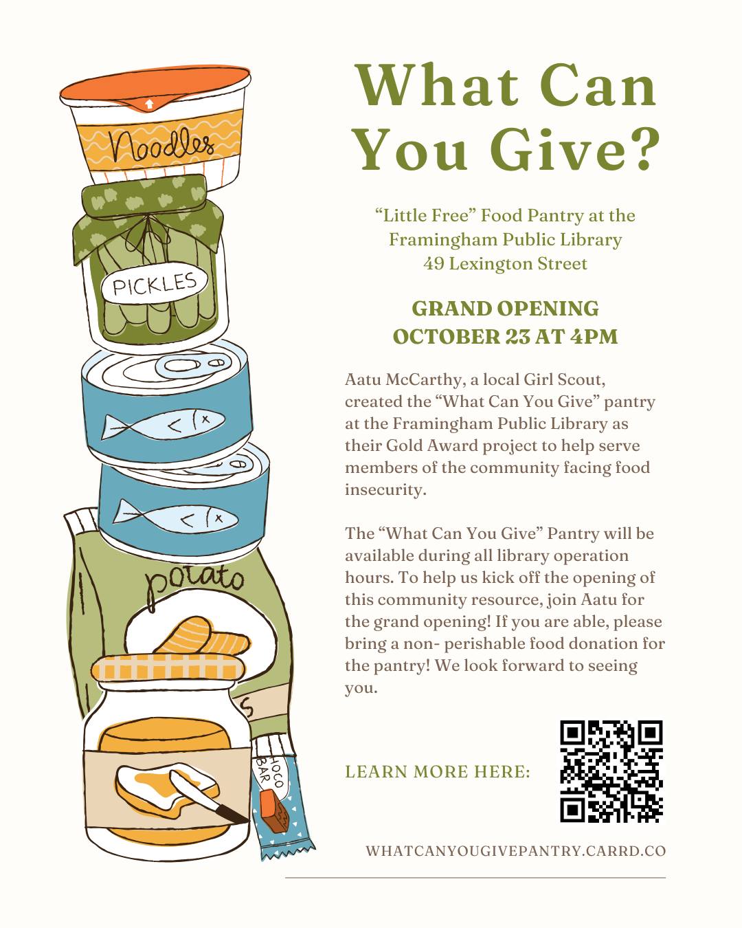 City - Join the Framingham Public Library for the grand opening of the ...