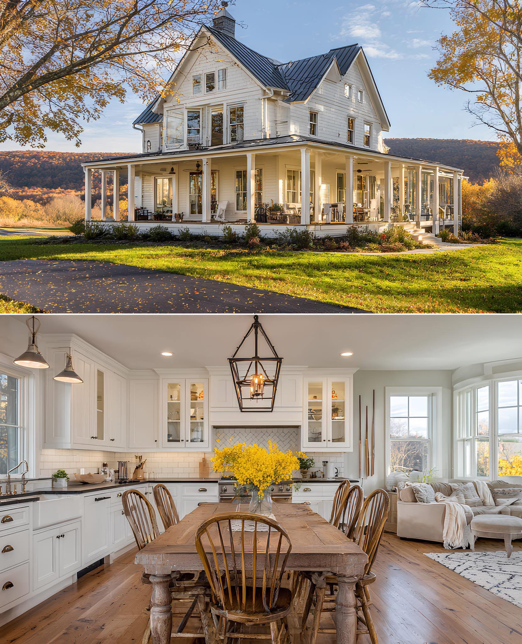 Gorgeous - This farmhouse just gave my heart a hug 😍🏠🤍 | Facebook