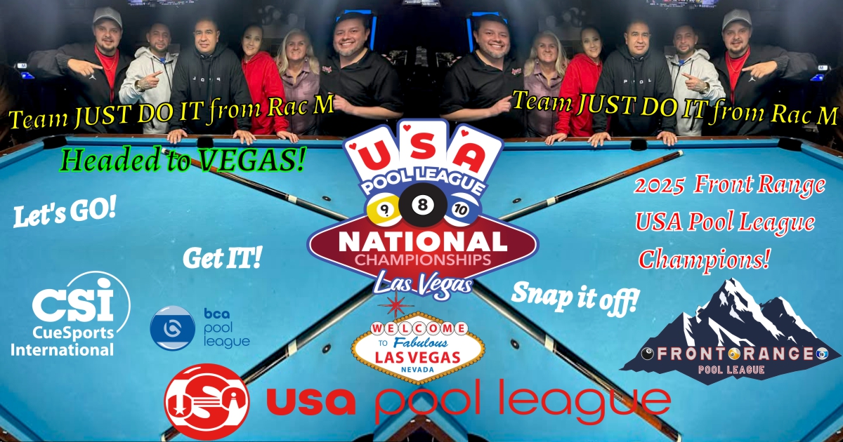 Front Range USA Pool League | Colorado Springs CO