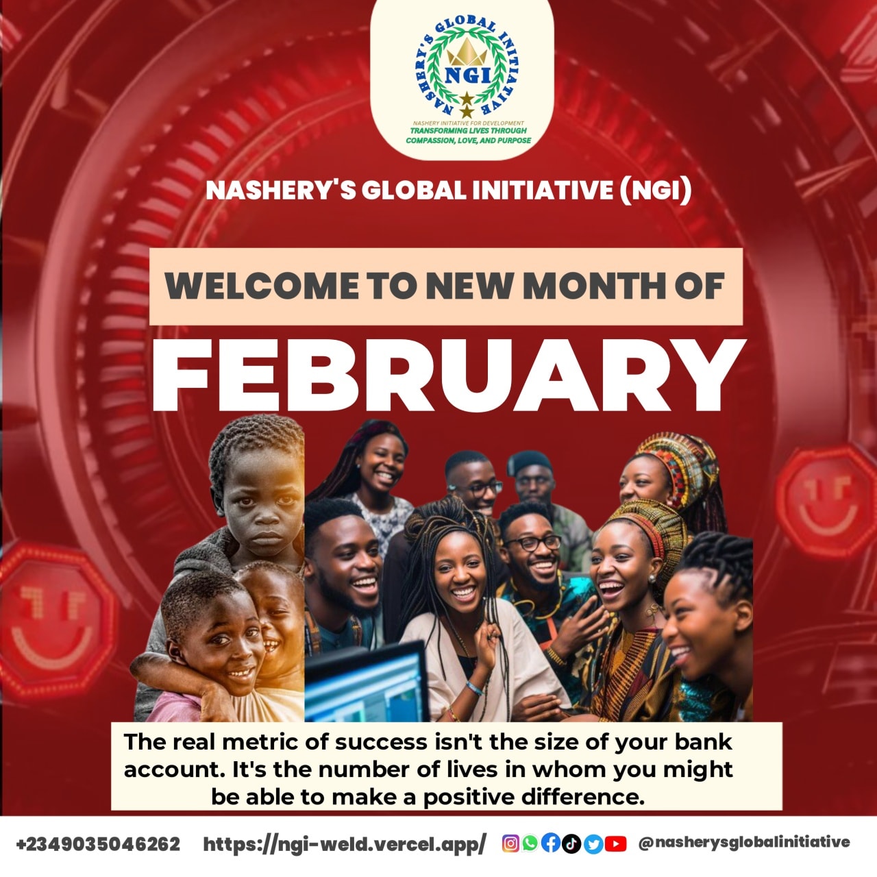 WELCOME TO FEBRUARY –... - NASHERY'S GLOBAL INITIATIVE - NGI | Facebook