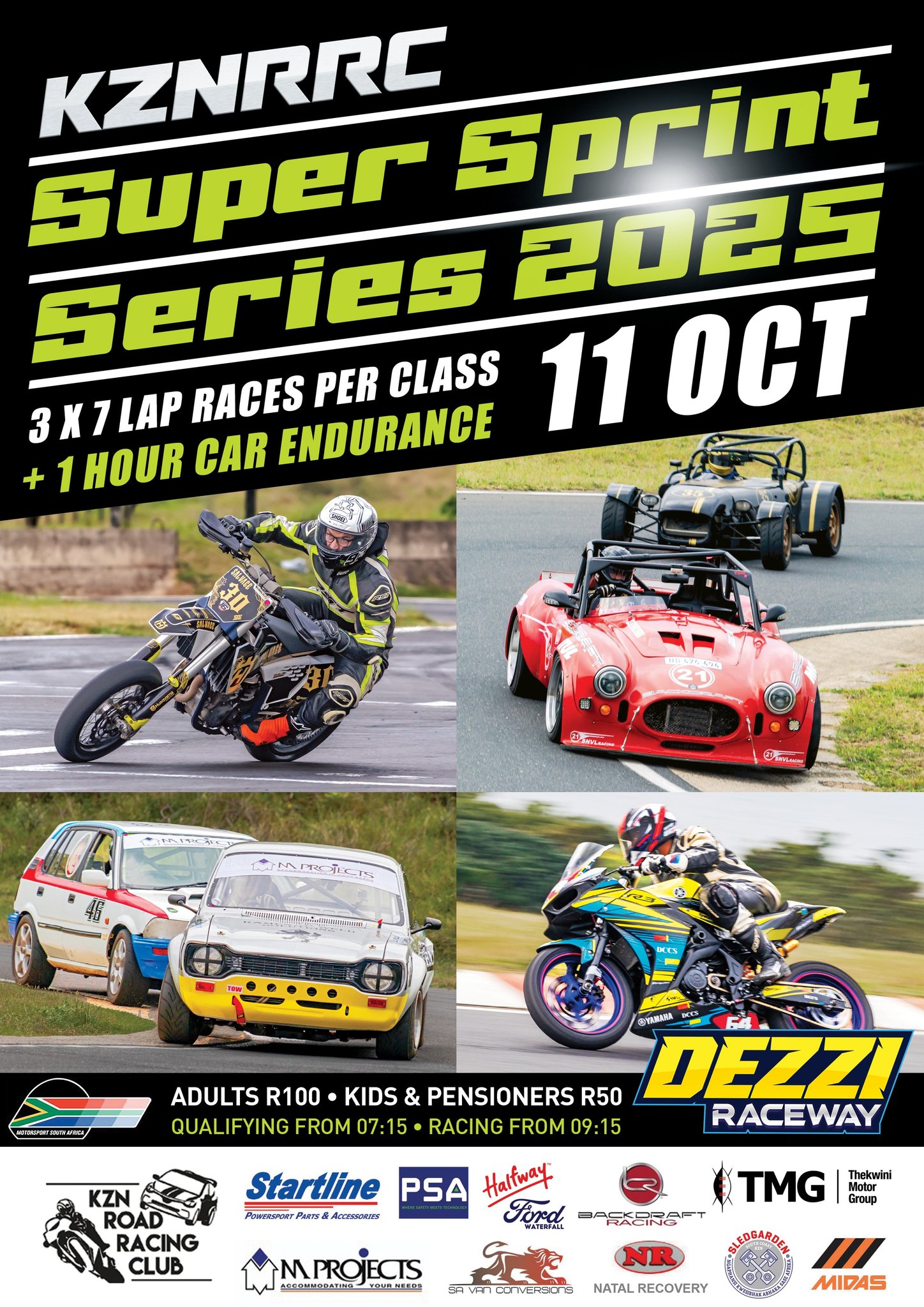 KZN Road Racing Club | **High-Octane Motorsport Action Returns to Dezzi ...