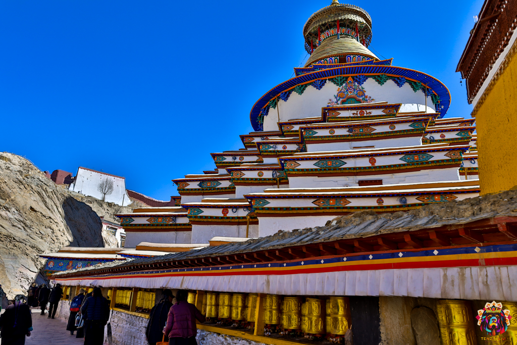 Tenzin - 🌄 Path of Prayers: Gyantse’s Majestic Stupa 🌄 📸 Walk the ...