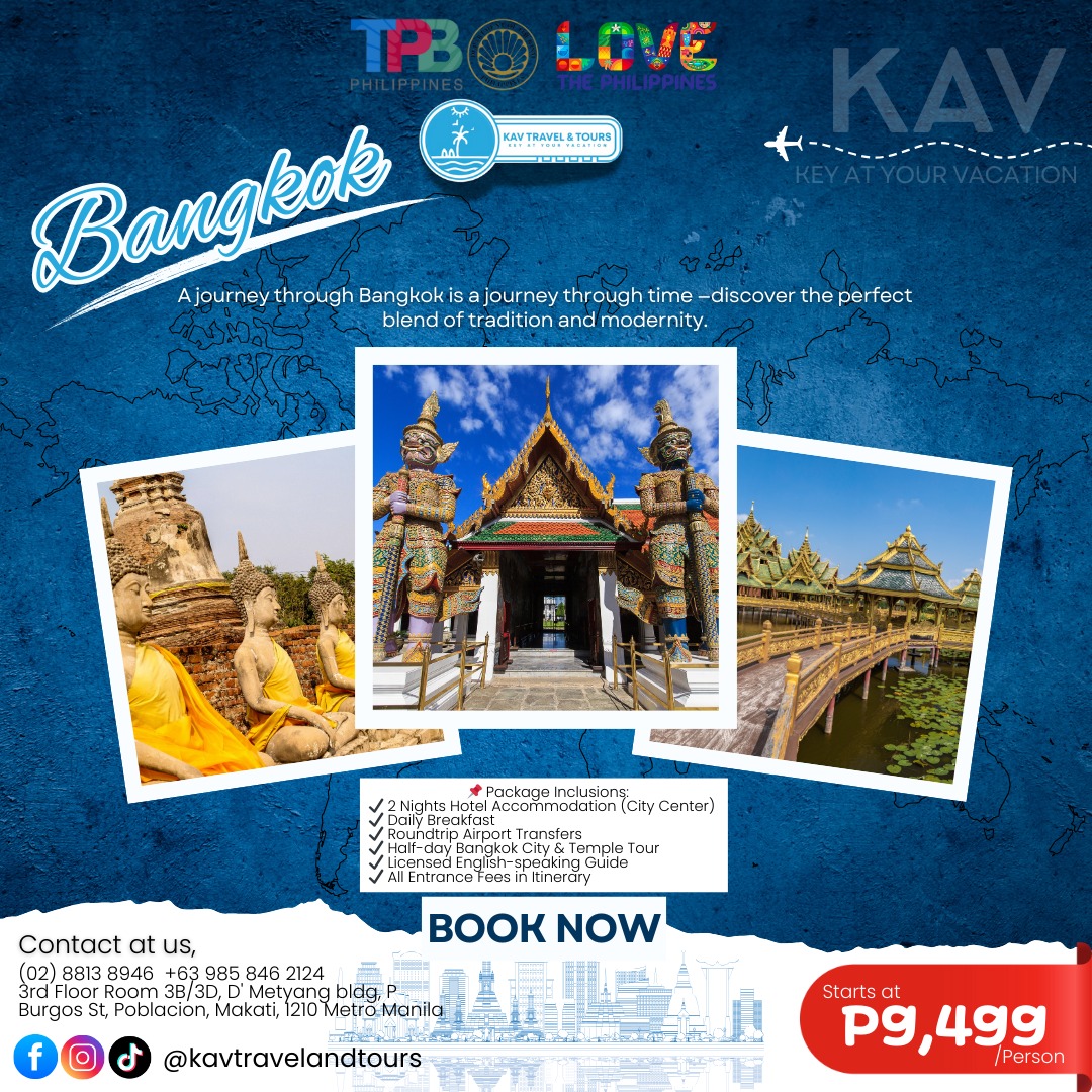 KAV - 🇹🇭 3D2N Bangkok Tour Package – Temples, Taste, and Thai Vibes! 🛕🥢 ...