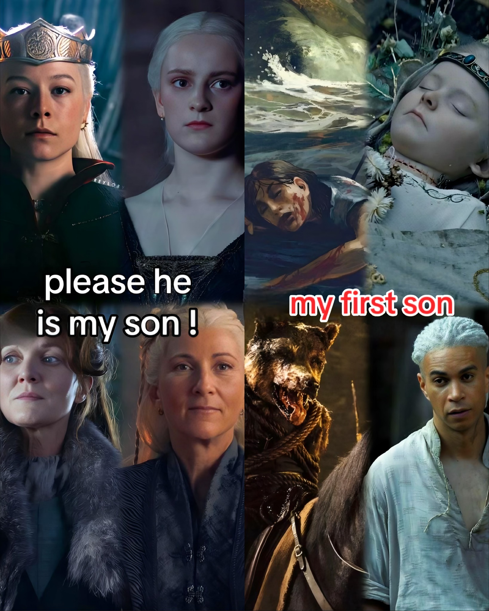 Targaryen - My first son 💔😭 . . . . . . . . . . . .#fblifestyle Dragon ...