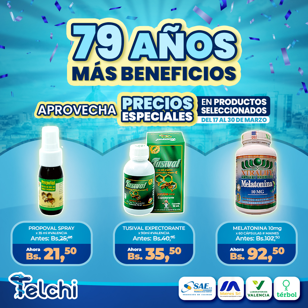 Farmacias Telchi | Santa Cruz de la Sierra