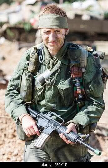 MACV-SOG special operations soldier in Vietnam War re-enactment