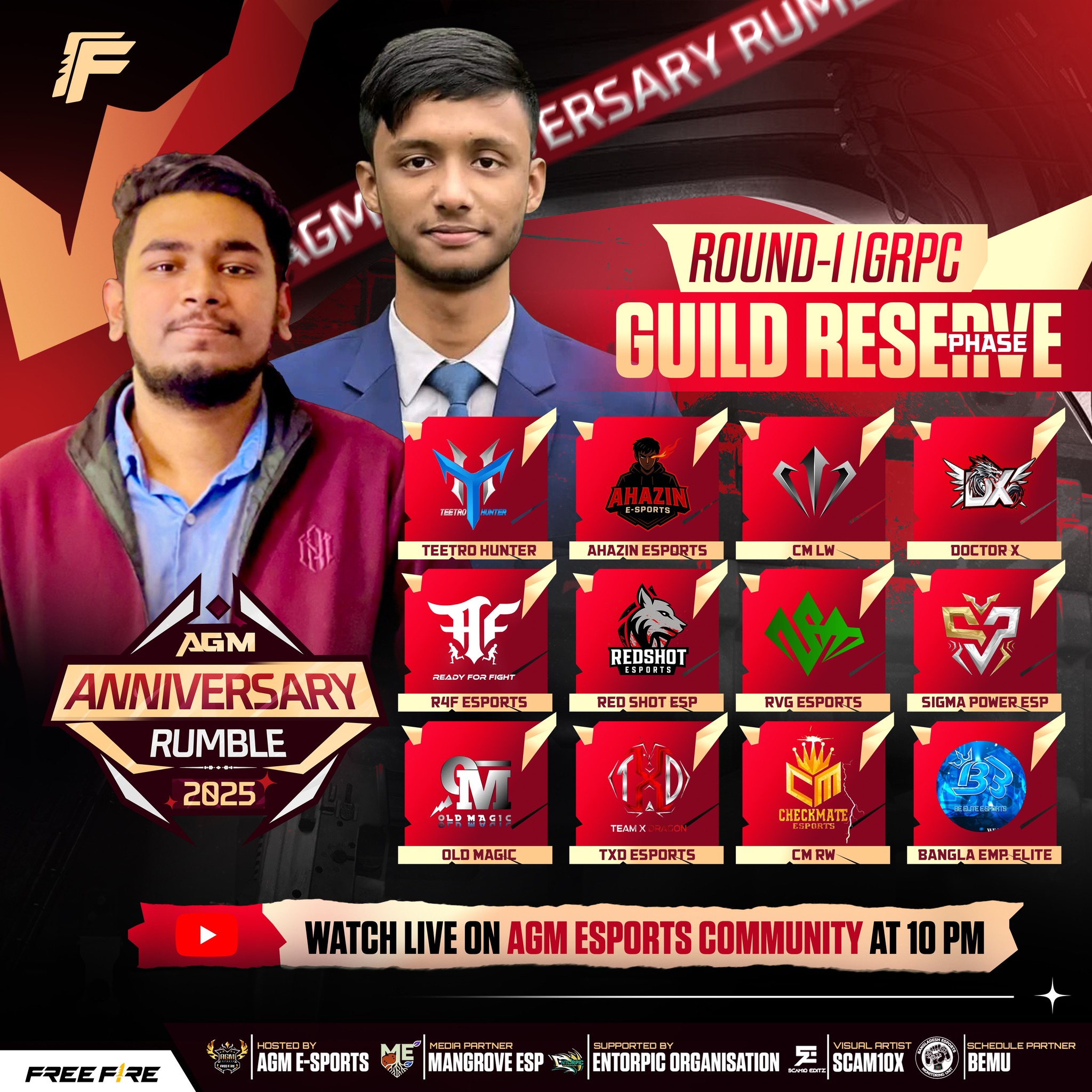 আসসালামু আলাইকুম !! আজ ঠিক রাত... - AGM Esports Community | Facebook