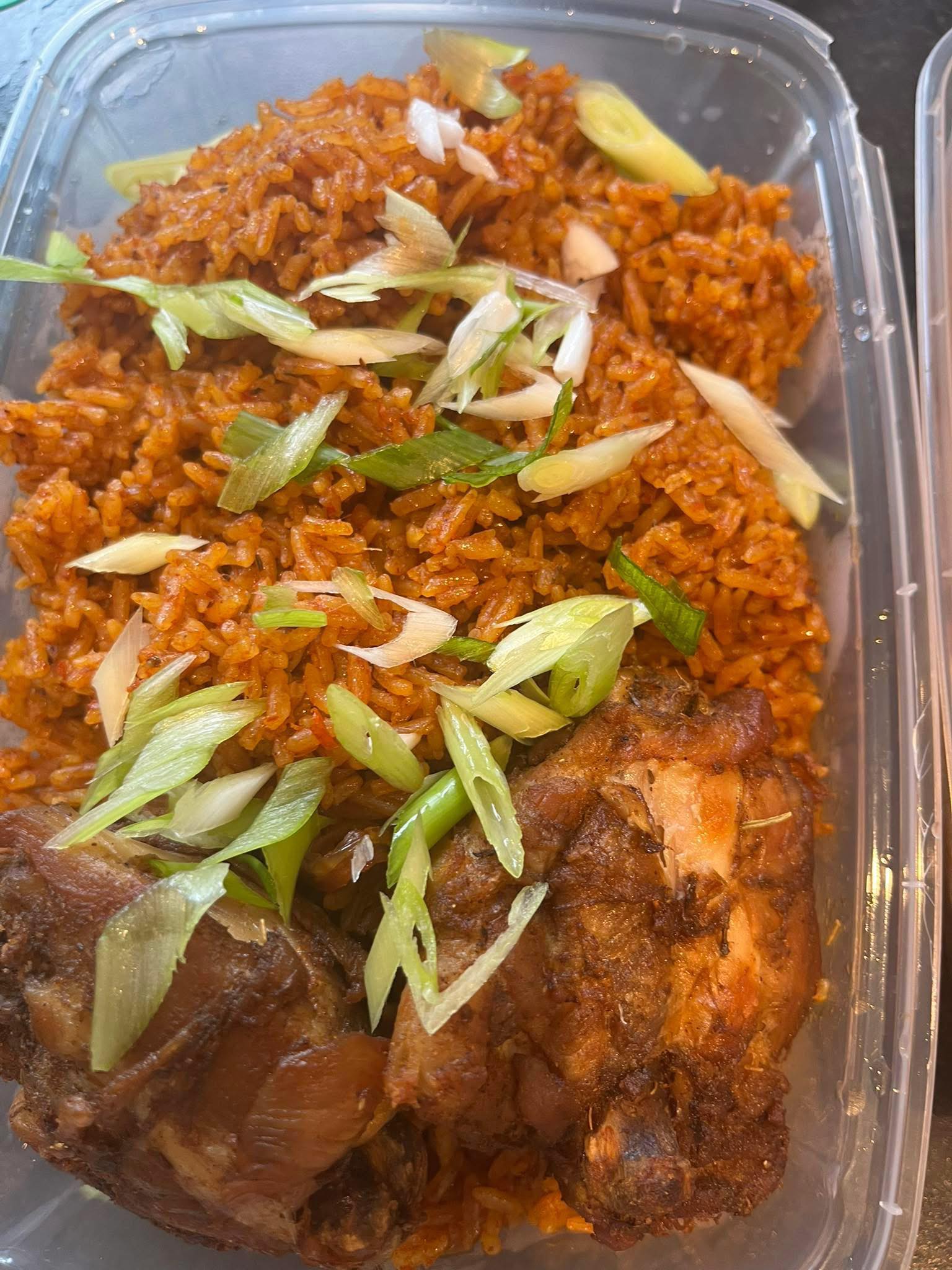 HOME - Jollof rice with chicken 😋 | Facebook