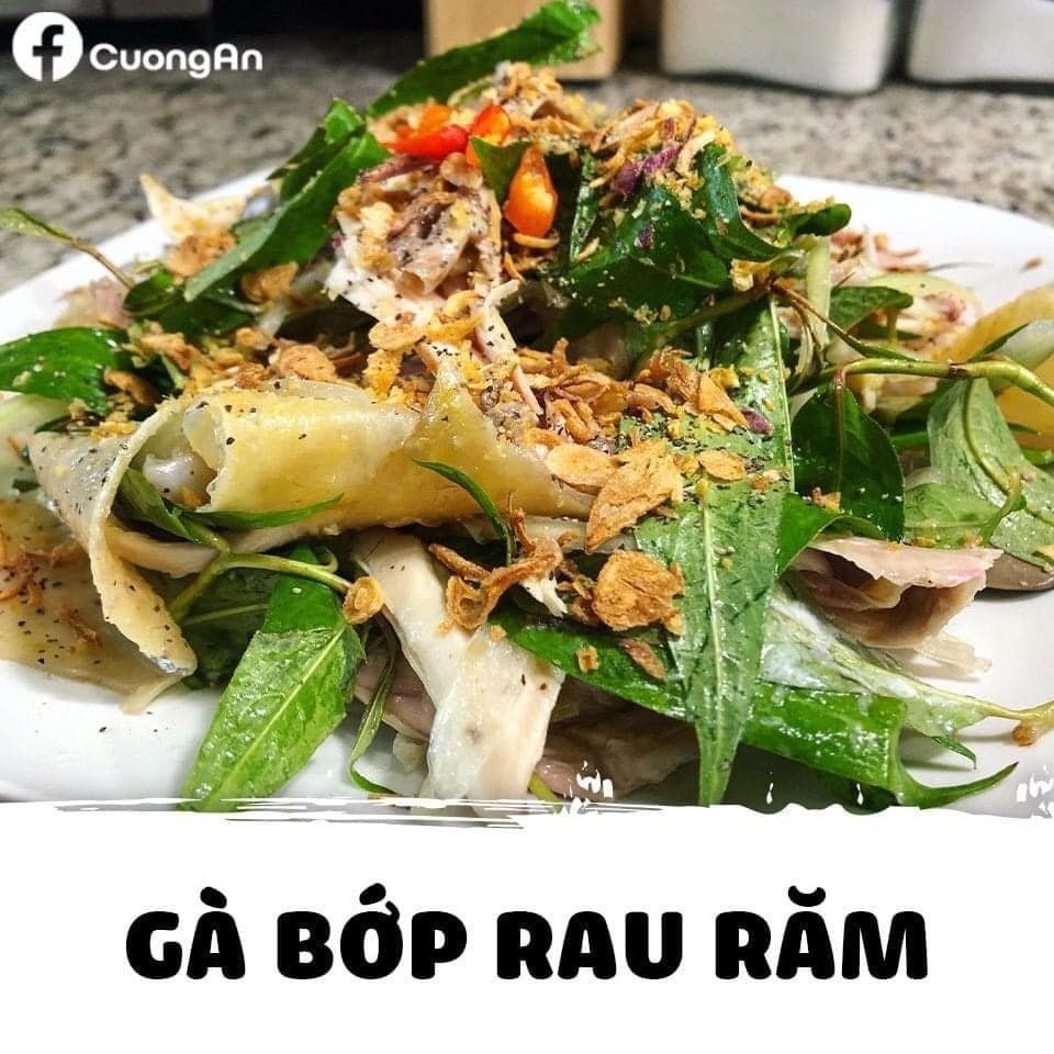 Duyên - GÀ BỚP RAU RĂM Nguyên liệu gà bóp rau răm ngon lạ miệng : 1 cái ...
