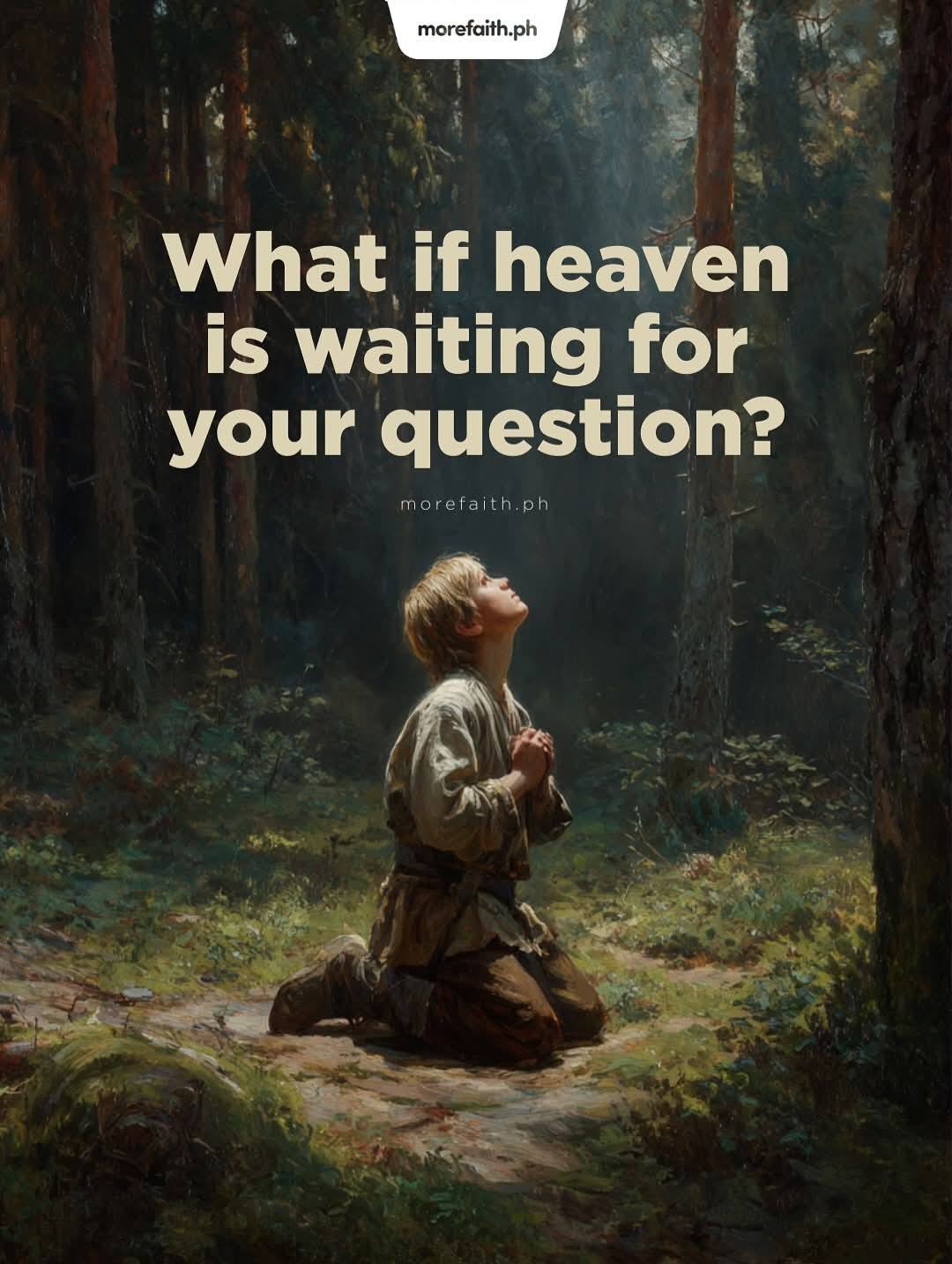 Heaven responds to honest questions.... - Mfraling Jean Mpoy | Facebook
