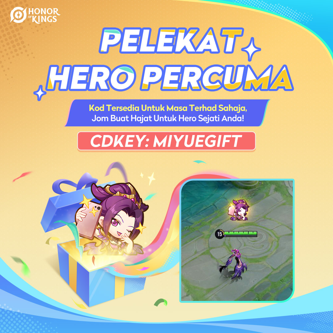 Honor of Kings - Sudah sampai! Sticker percuma untuk... | Facebook