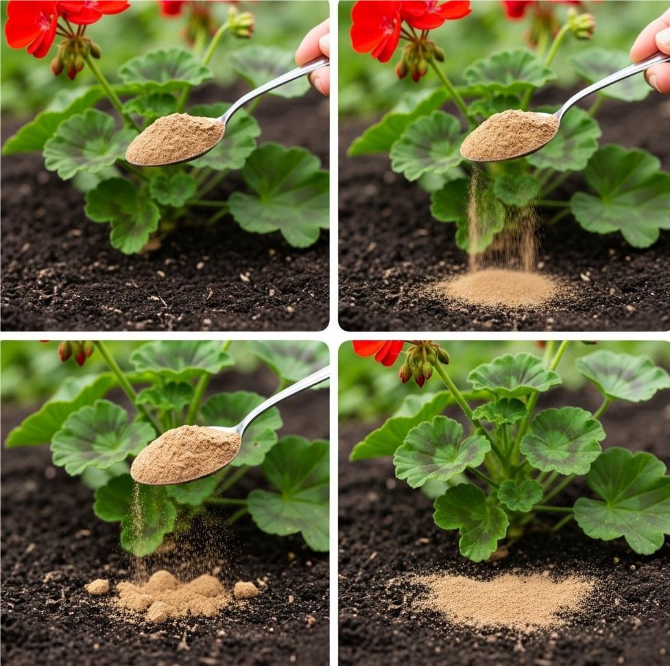 Pro - Apply This to Geraniums and Even a Weak Plant Will Revive, Turn ...