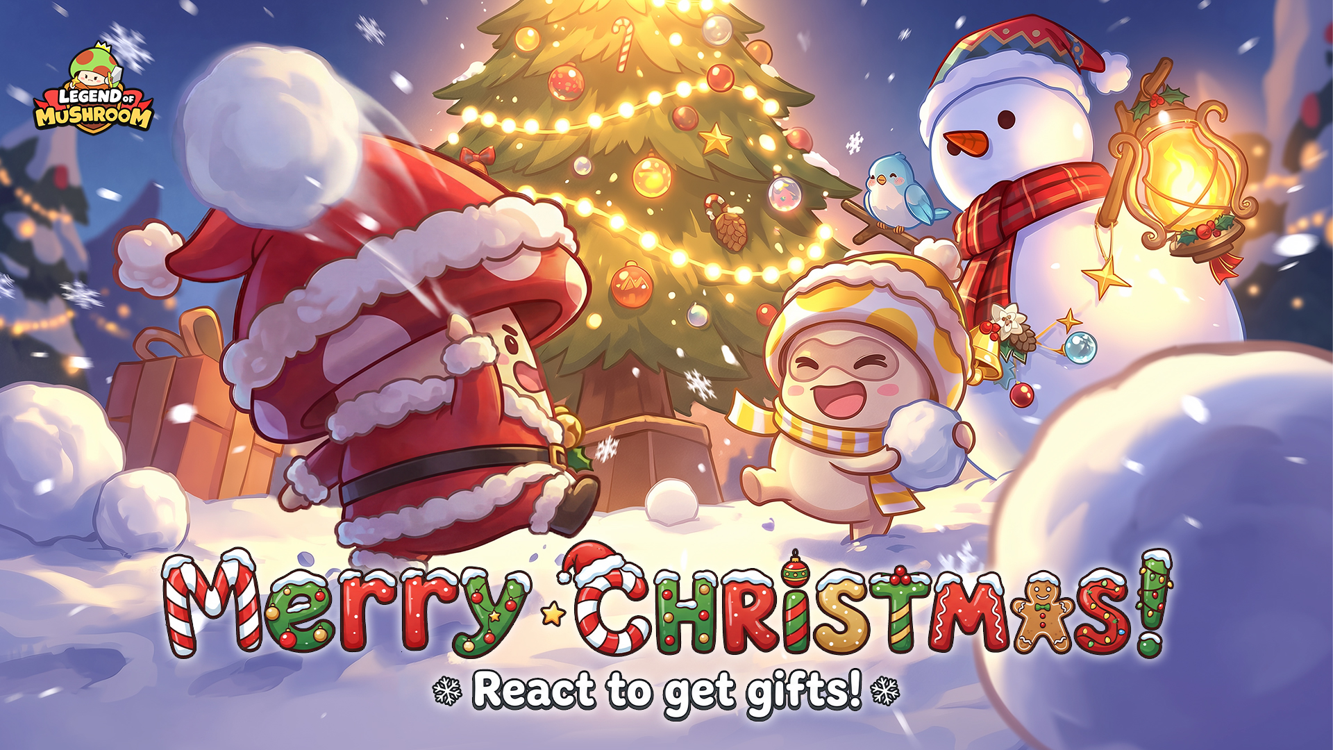 Legend - #COMMUNITYEVENT Shroomies, hear the sleigh bells ring! Santa ...