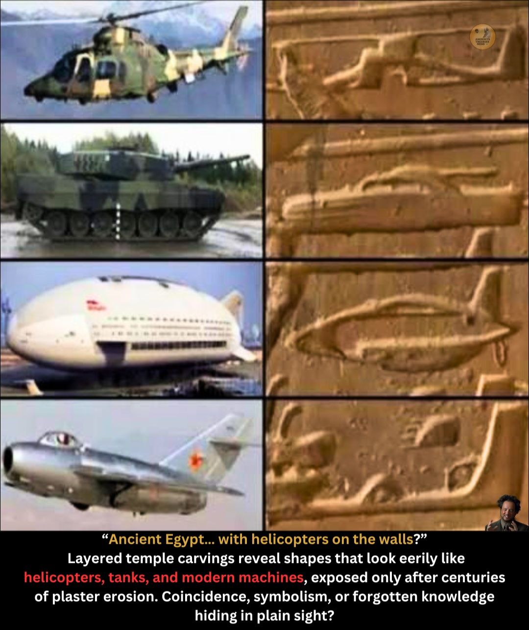 Ancient - 🚁🏺 Machines on the Temple Walls — Or a Coincidence Too ...