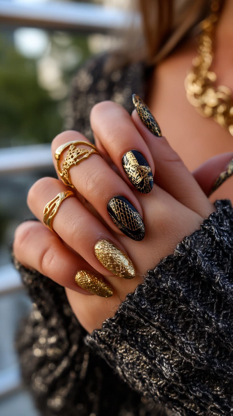 best nail color for black and gold dress Elegant designs your next manicure Type-Boot Zara - Semi-Sheer Bodysuit Fabric Type:Solid