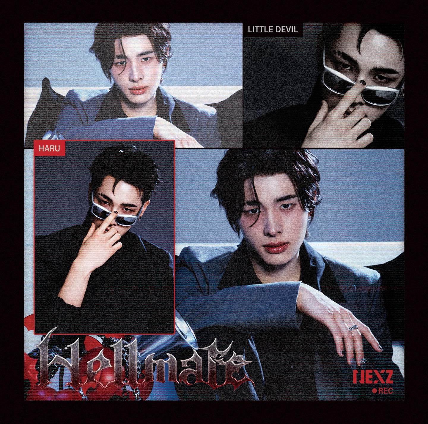 NEXZ Japan 3rd EP 『Hellmate』 JACKET IMAGE😈👿 FANCLUB会員限定