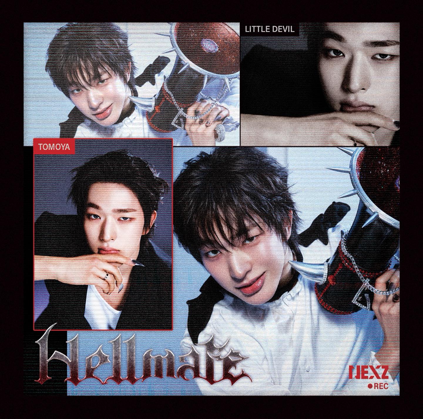 NEXZ Japan 3rd EP 『Hellmate』 JACKET IMAGE😈👿 FANCLUB会員限定