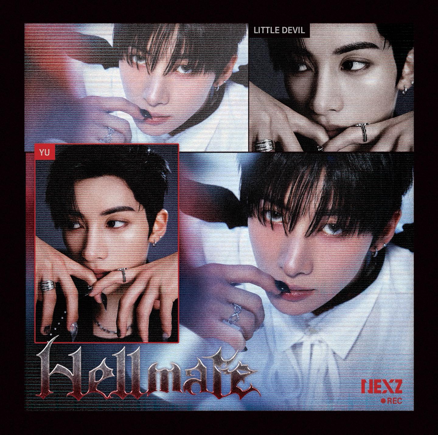 NEXZ Japan 3rd EP 『Hellmate』 JACKET IMAGE😈👿 FANCLUB会員限定